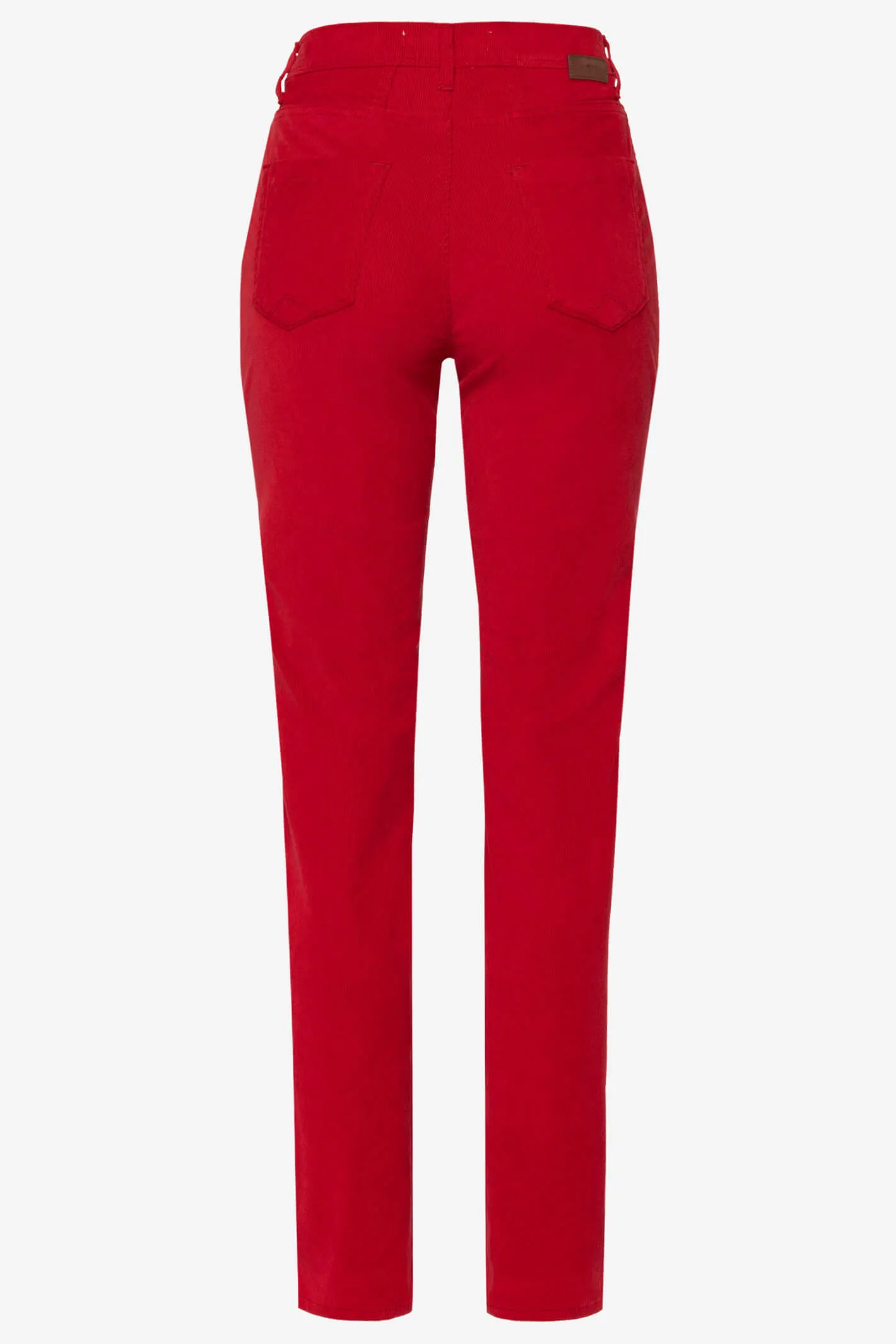 Brax Mary 73-1838 09115720 43 Cherry Red Five Pocket Cord Jeans