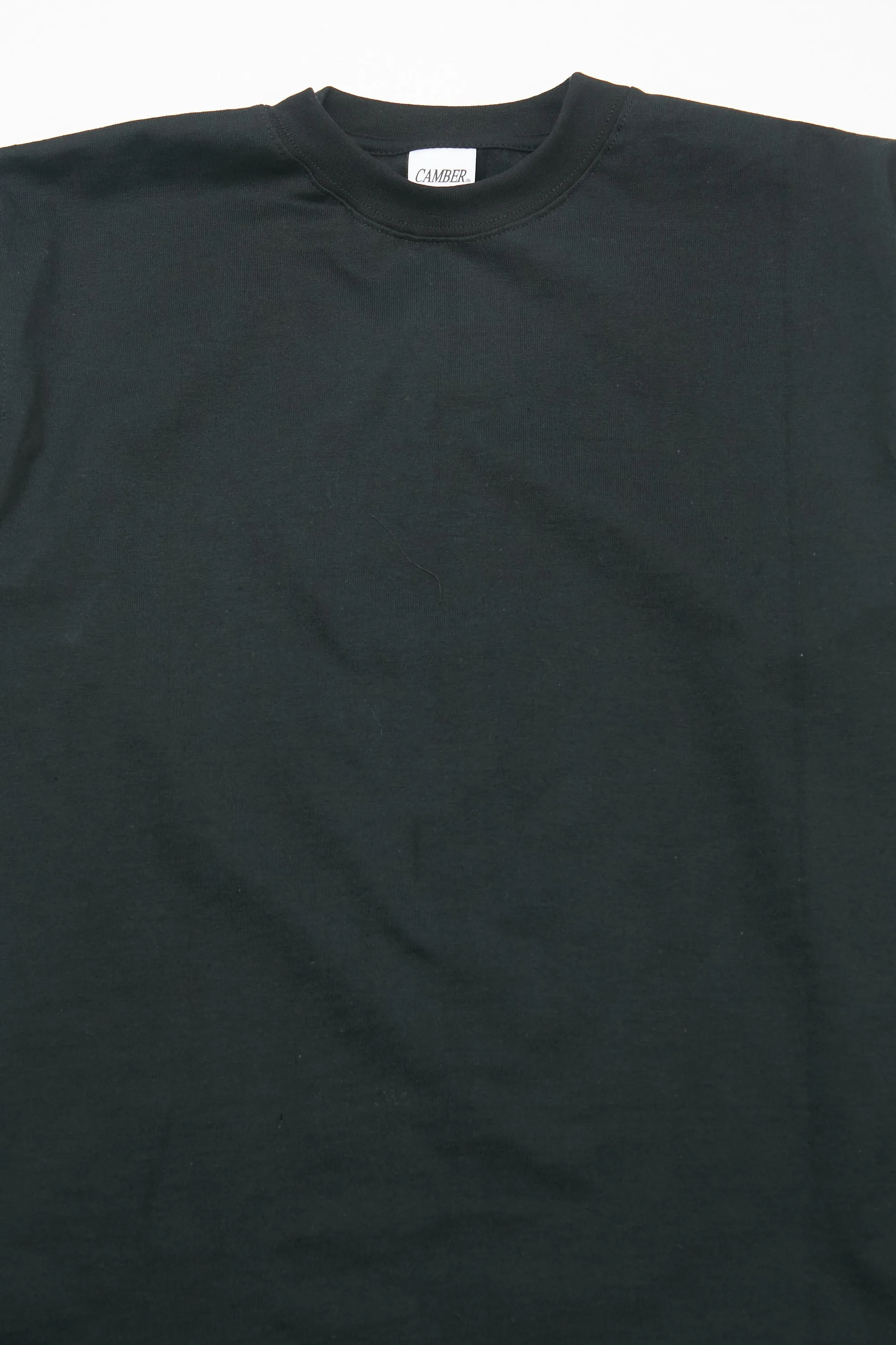 Camber Max-Weight Jersey Long Sleeve T-Shirt #305 - Black