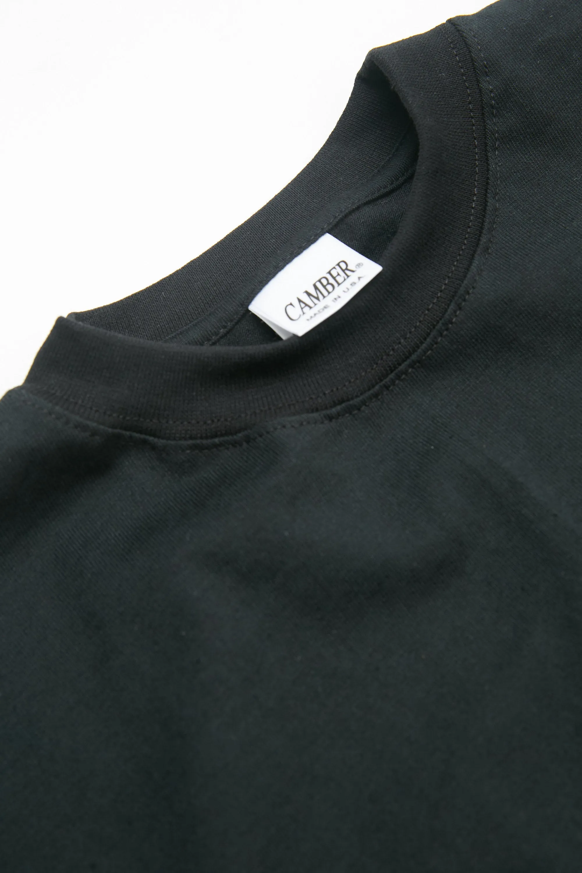 Camber Max-Weight Jersey Long Sleeve T-Shirt #305 - Black