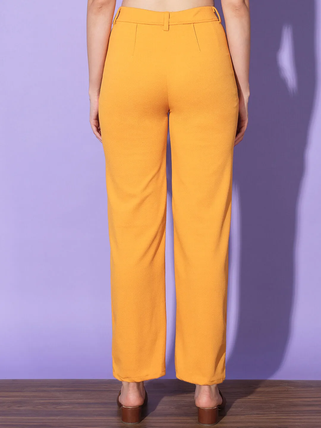 Carrera Full Length Women Formal Trousers and Pants-3301