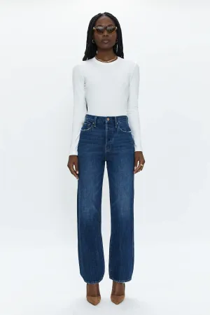 Cassie Super High Rise Straight - Eton