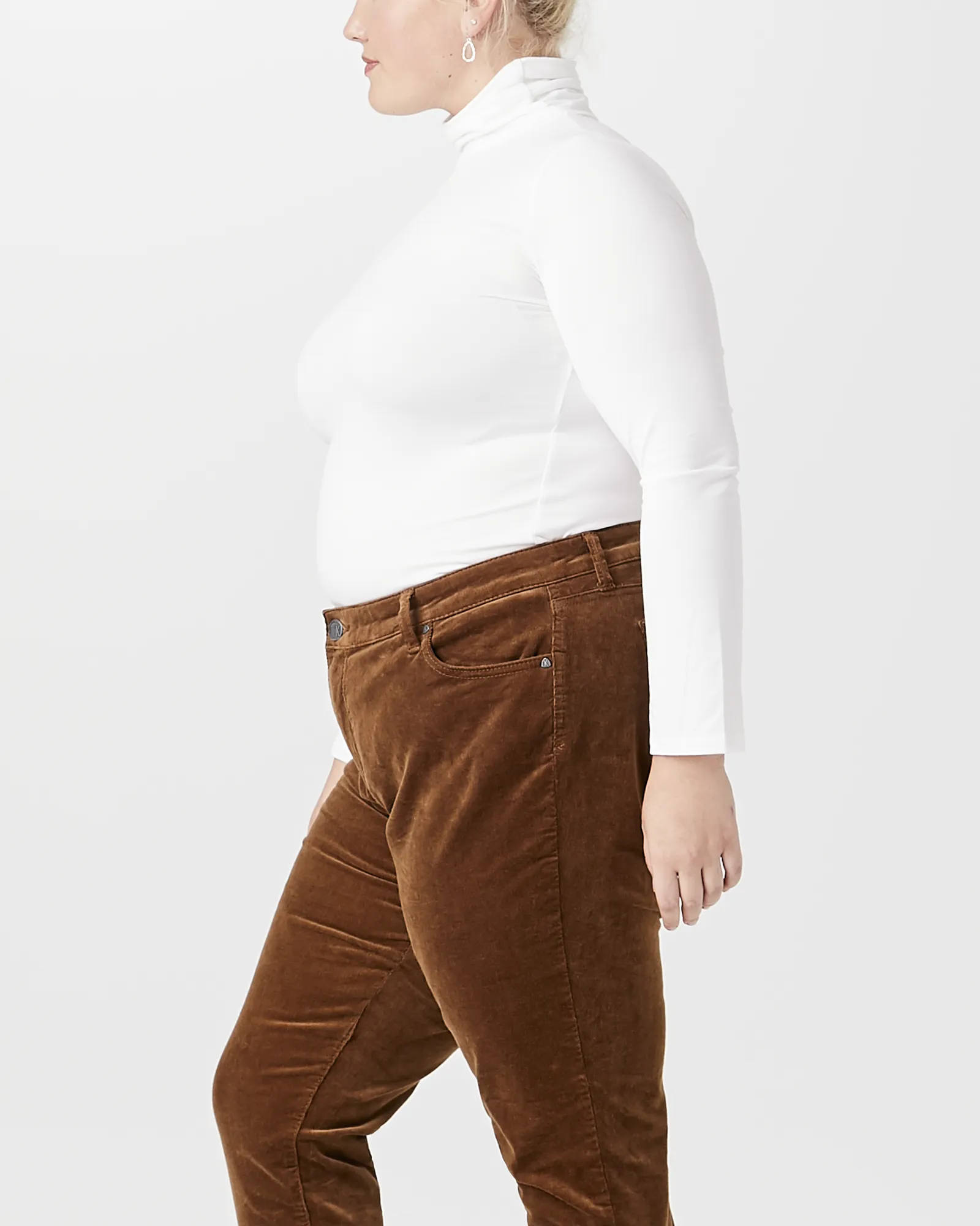 Claire Corduroy Pants | Brown