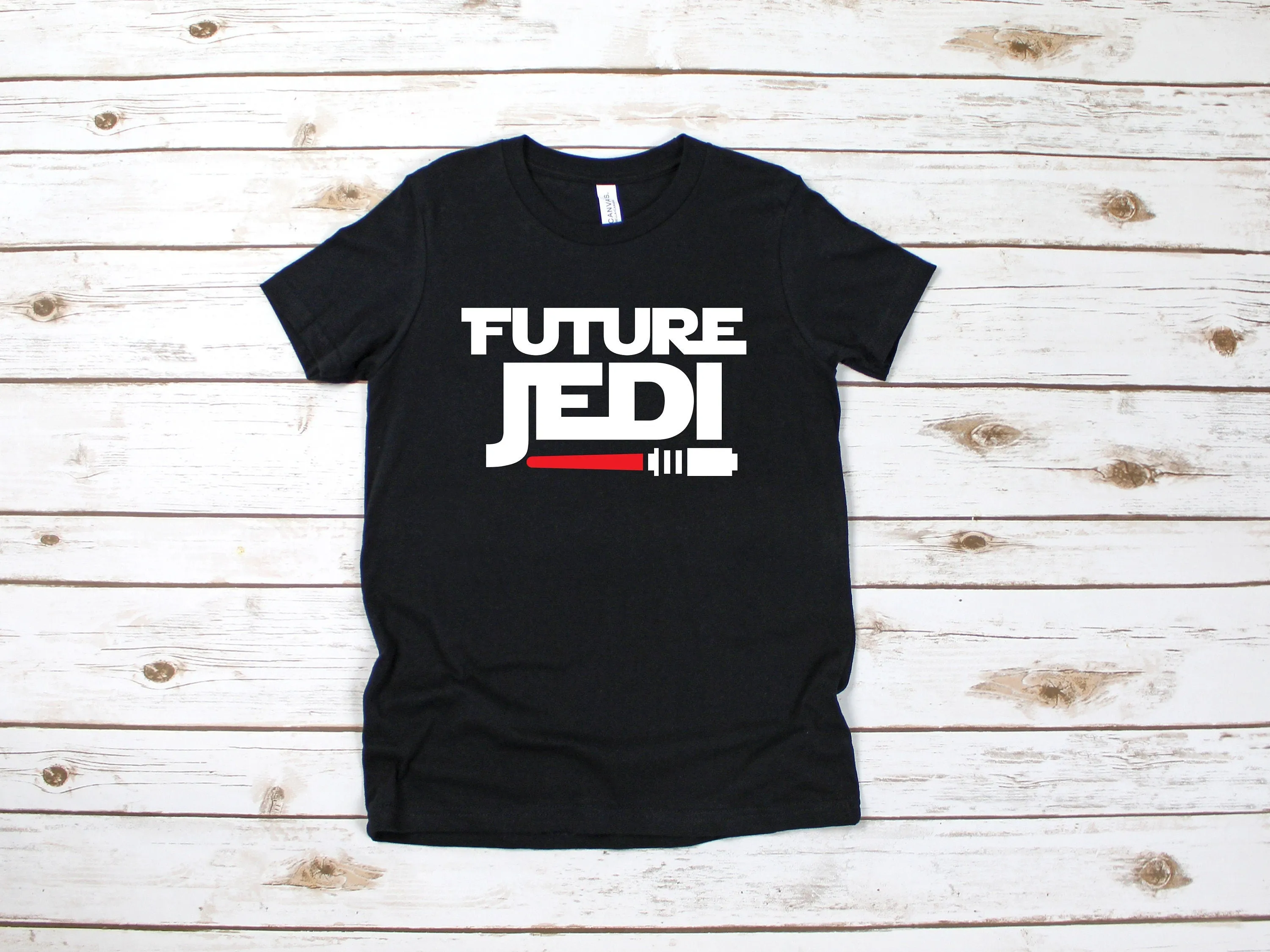 Future Jedi Star Wars Disney Youth T Shirt - Infant Toddler or Youth - Custom Shirts