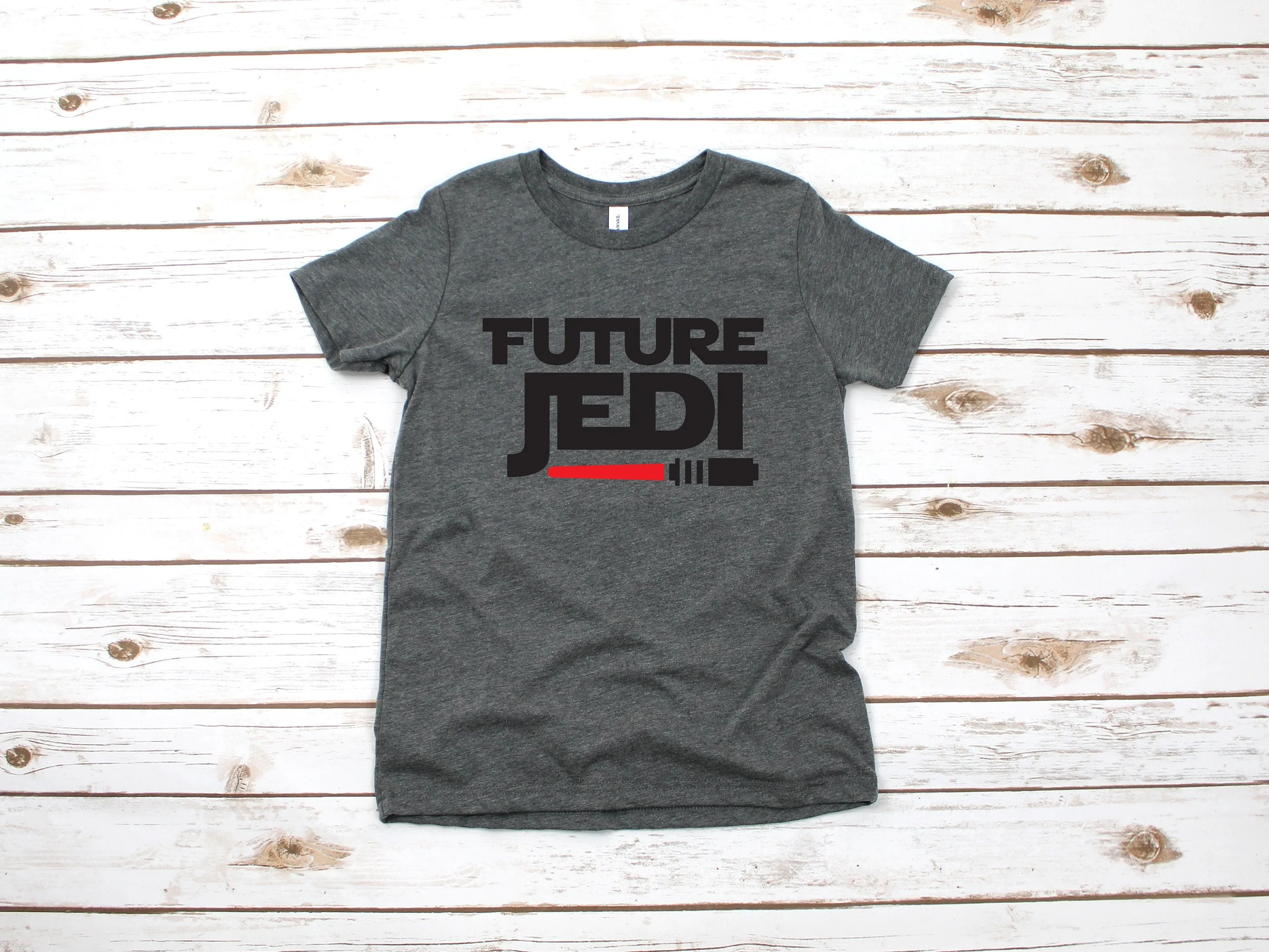 Future Jedi Star Wars Disney Youth T Shirt - Infant Toddler or Youth - Custom Shirts