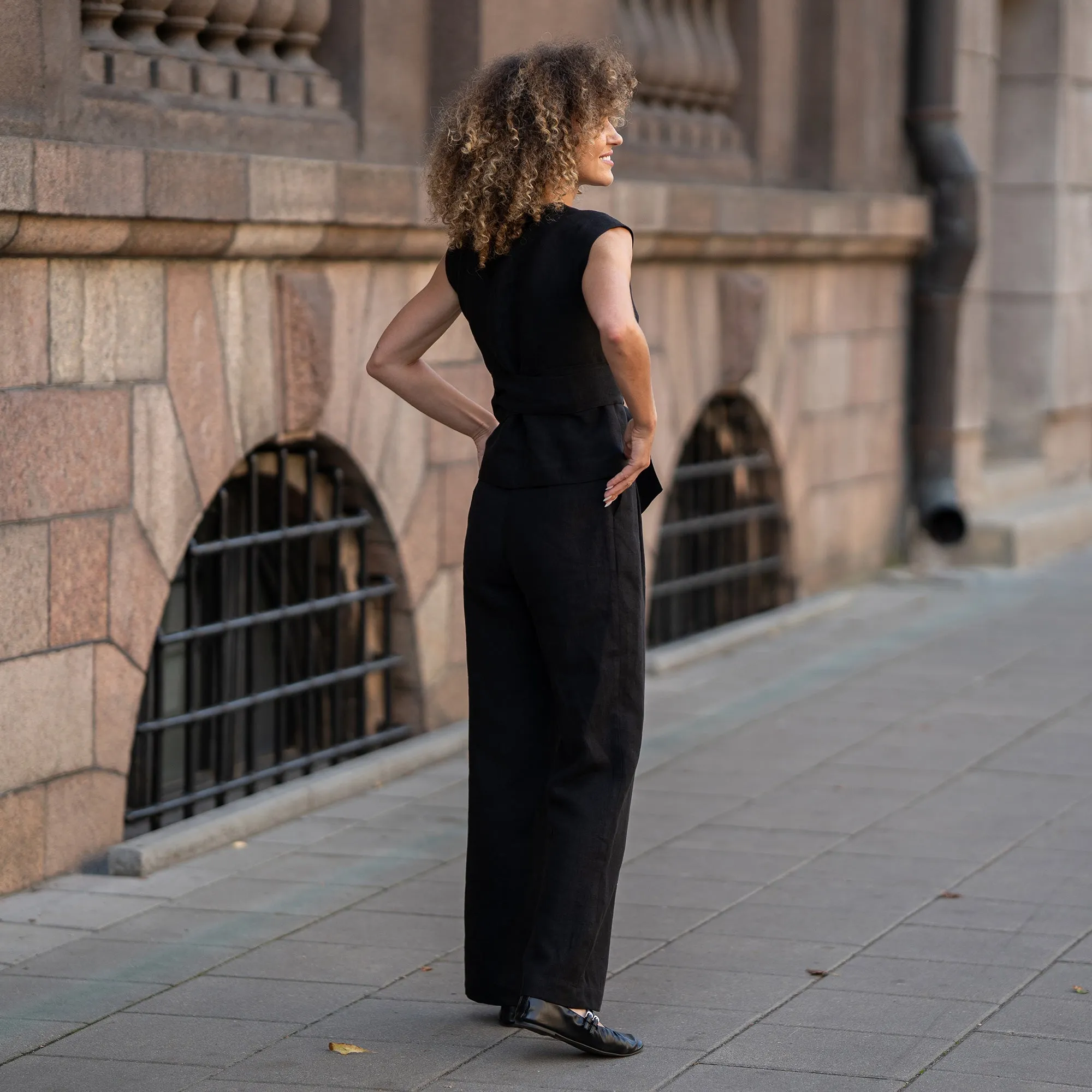 High Drape Pants Lotus