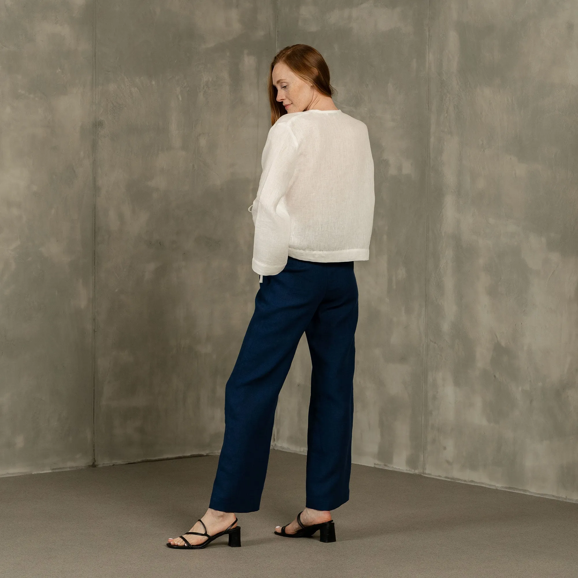High Drape Pants Lotus