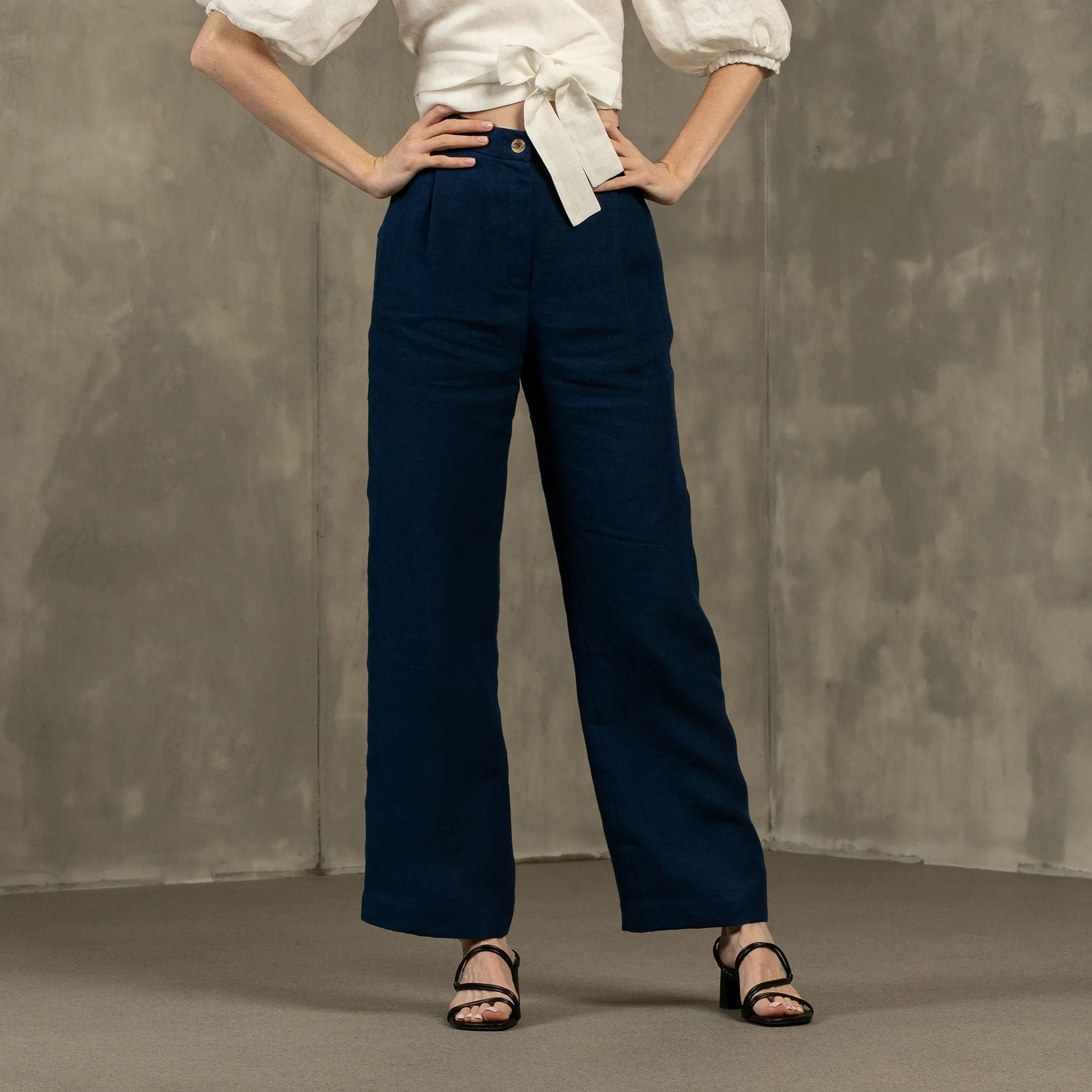 High Drape Pants Lotus