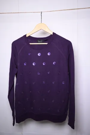 Kersh Purple Sweatshirt - Medium