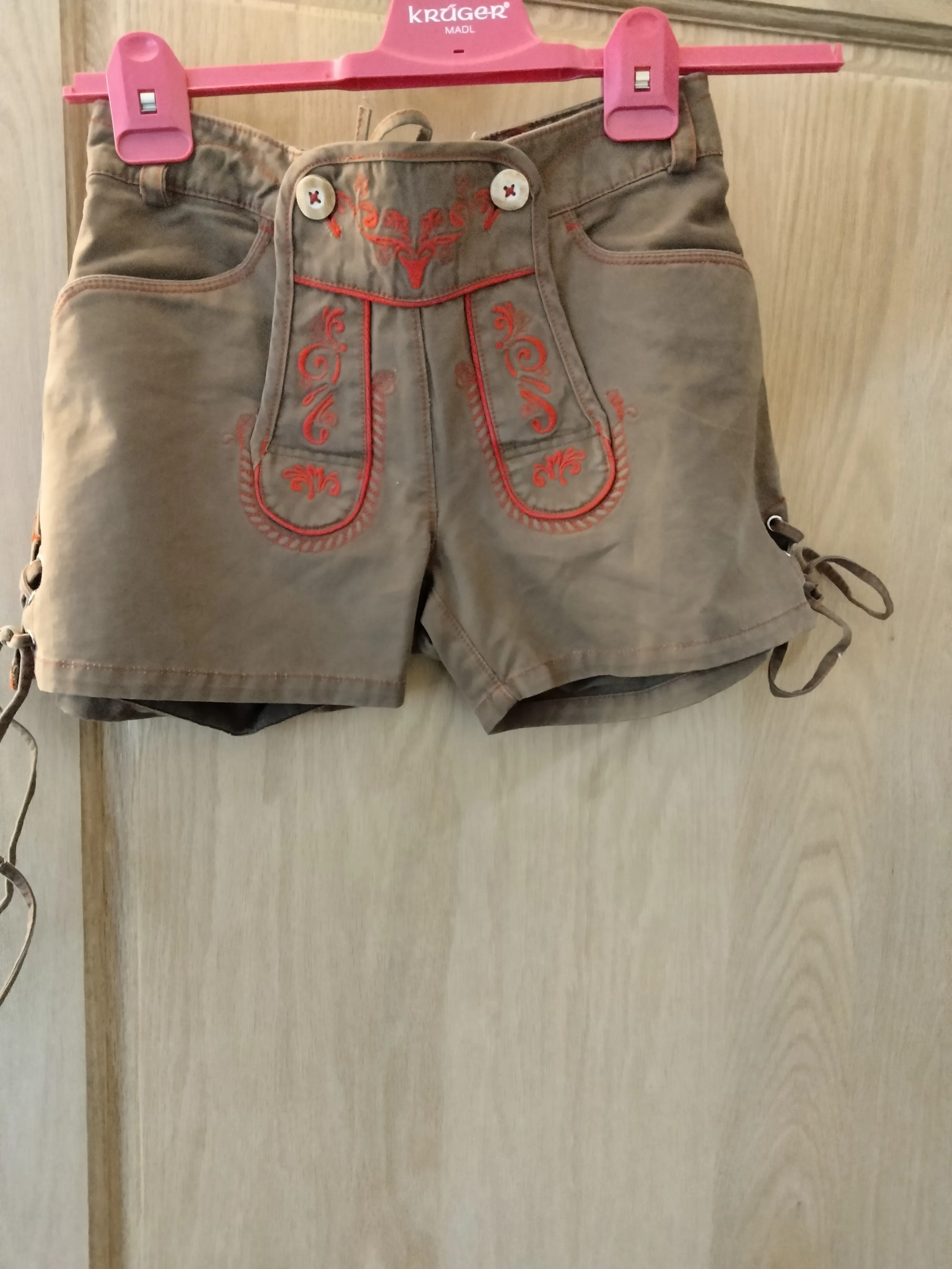 Krueger Women Lederhosen style  Pants