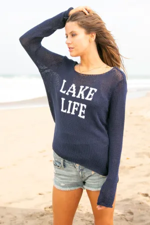 LAKE LIFE CREW COTTON