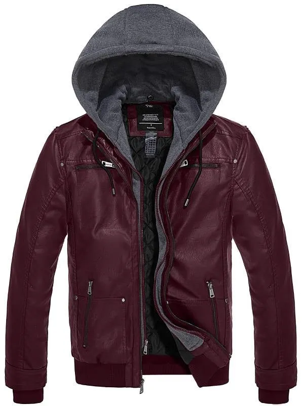Leren Winterjas - Heren - Tweelaags Waterdicht - Ideaal voor Koude Seizoenen en Casual Outfits