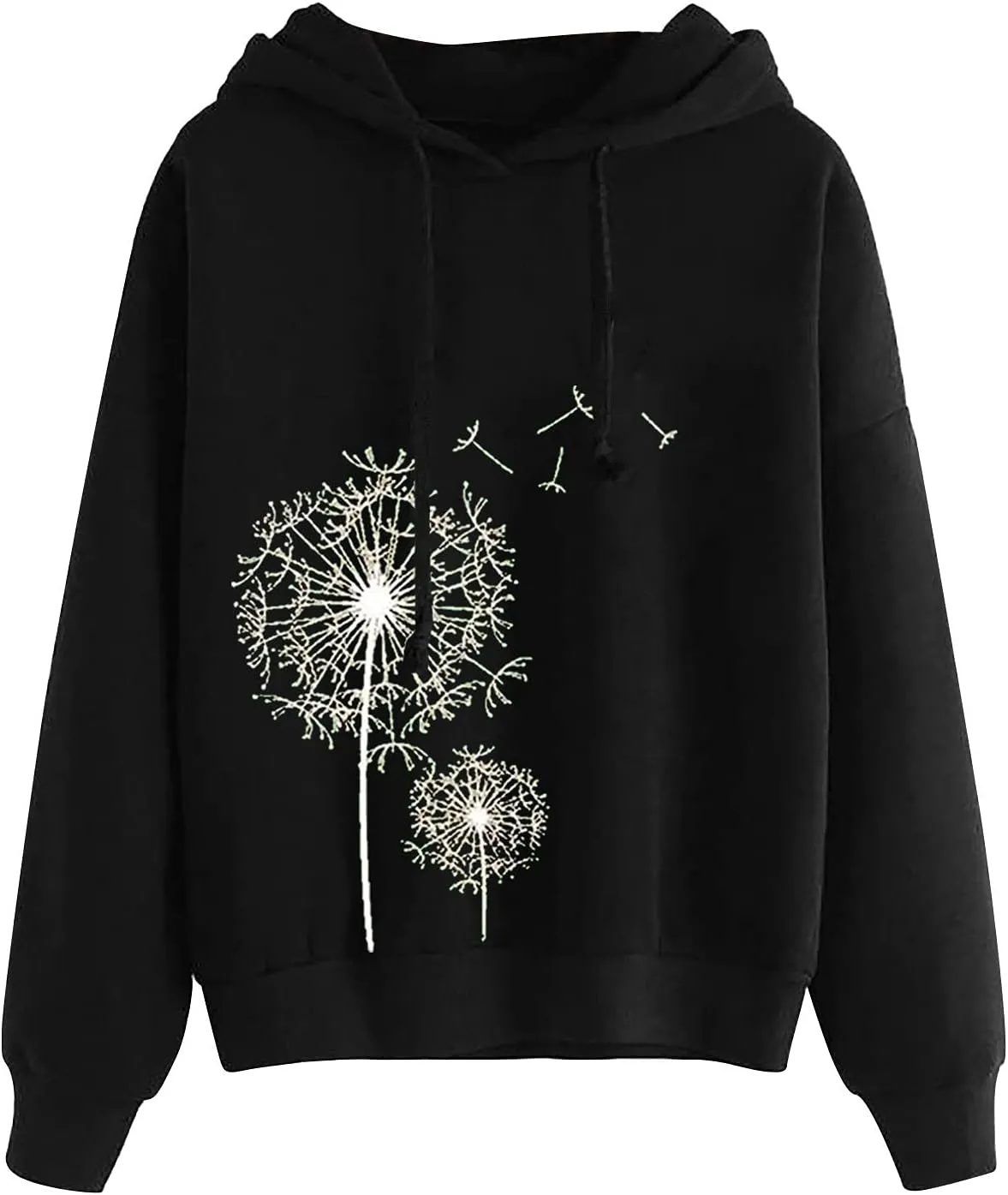 Light Weight Sweatshirts for Women 2024 Hoodies Graphic Pullover Tunic Tops Long Sleeve Loose Fit Casual Blouses