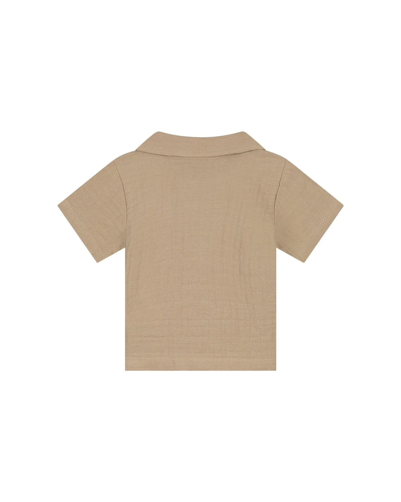 Malelions Baby Mousseline Polo | Taupe