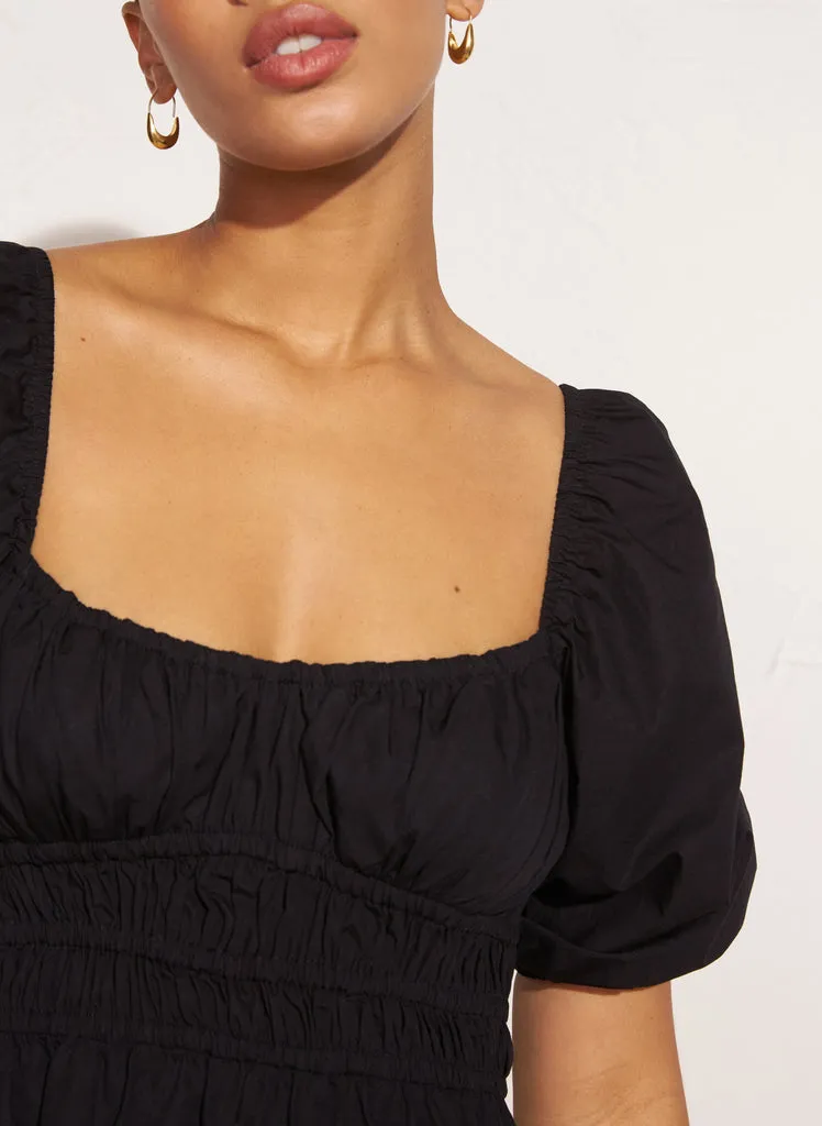 Marinelli Mini Dress (Black)