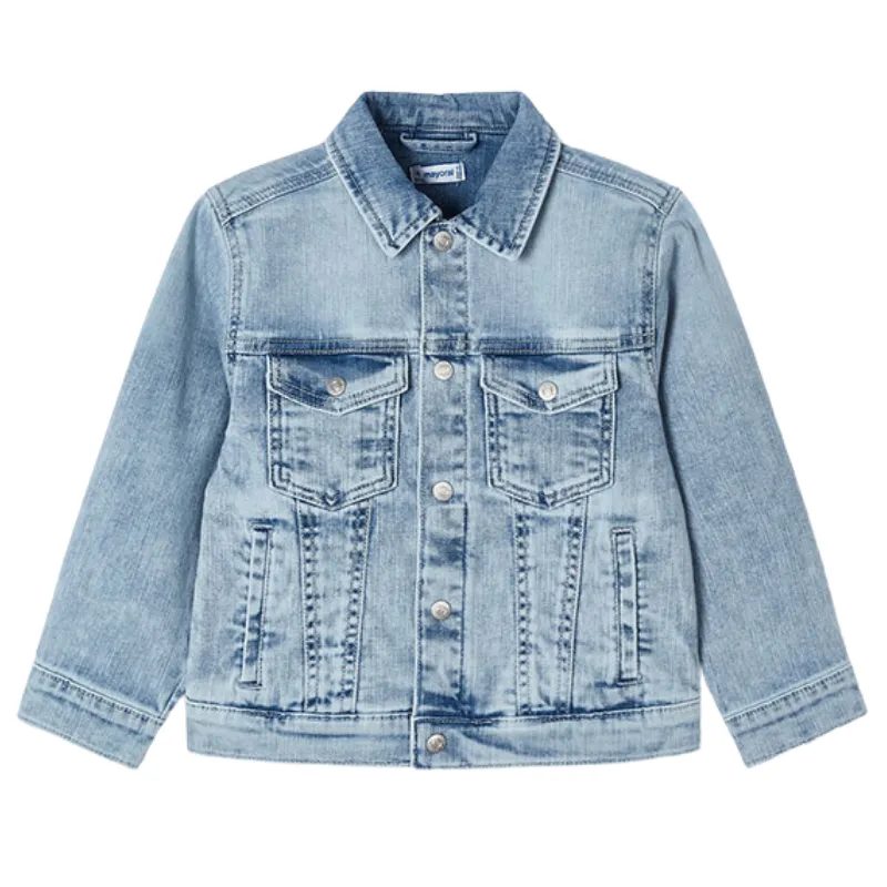 Mayoral - Soft Denim Jacket in Light Blue