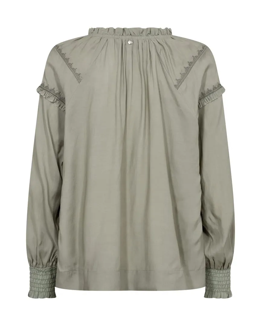 Mos Mosh Marb Sansa Emb Blouse