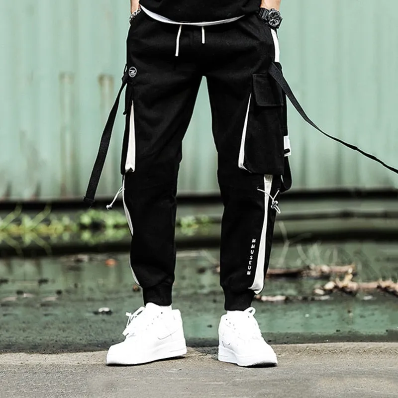 Multi-pocket Harem Hip Pop Pants