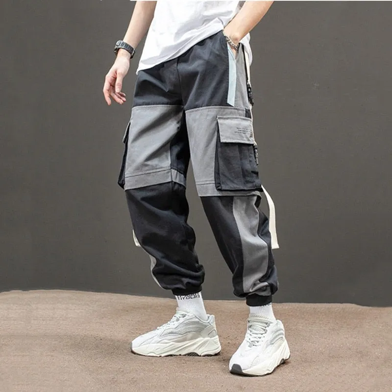Multi-pocket Harem Hip Pop Pants