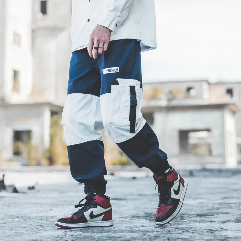 Multi-pocket Harem Hip Pop Pants