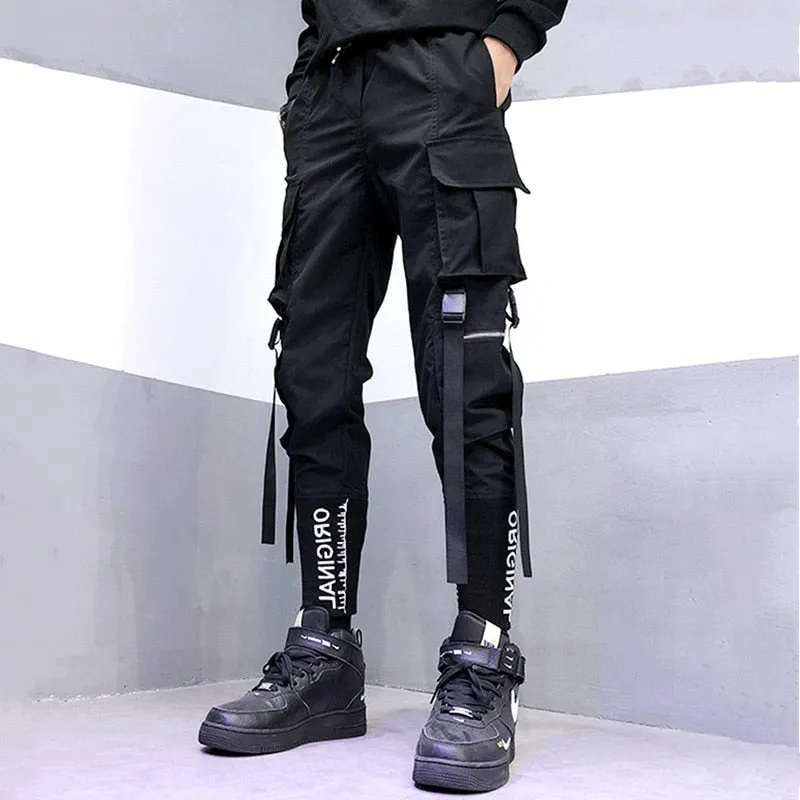 Multi-pocket Harem Hip Pop Pants