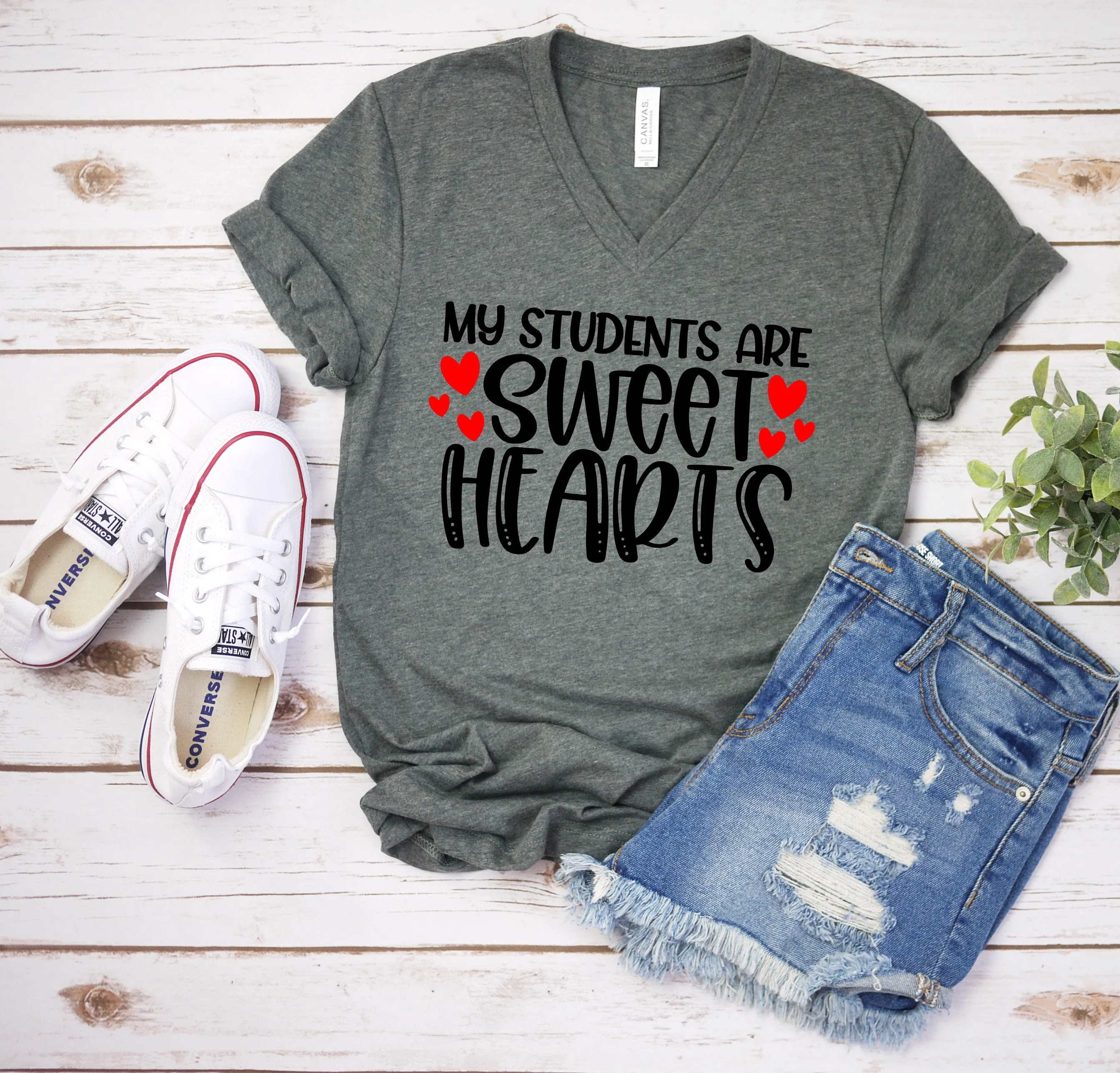 My Students are Sweet Hearts T Shirt- Teacher Shirts - Favorite Teacher T Shirt - Valentines Day Shirt