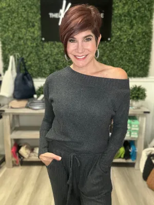 Off the shoulder Softie Top