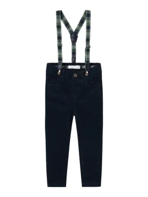 Ryan Slim Navy Cord Pants