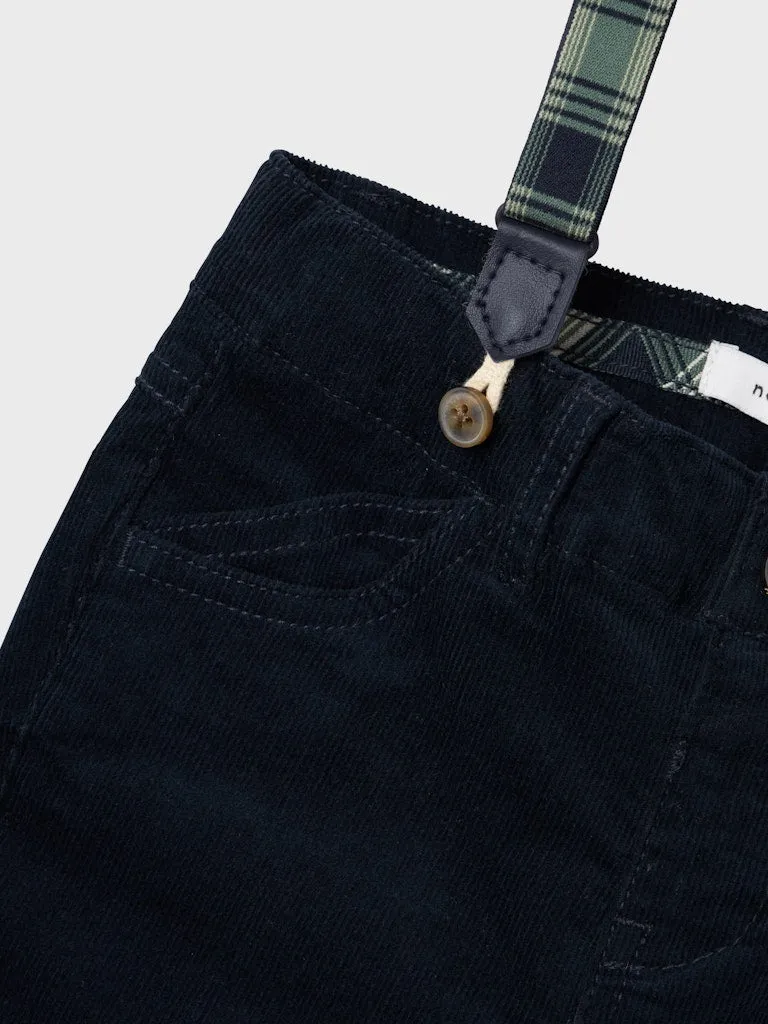 Ryan Slim Navy Cord Pants