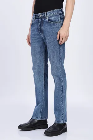SAINTJONES-ACID WASH JEANS