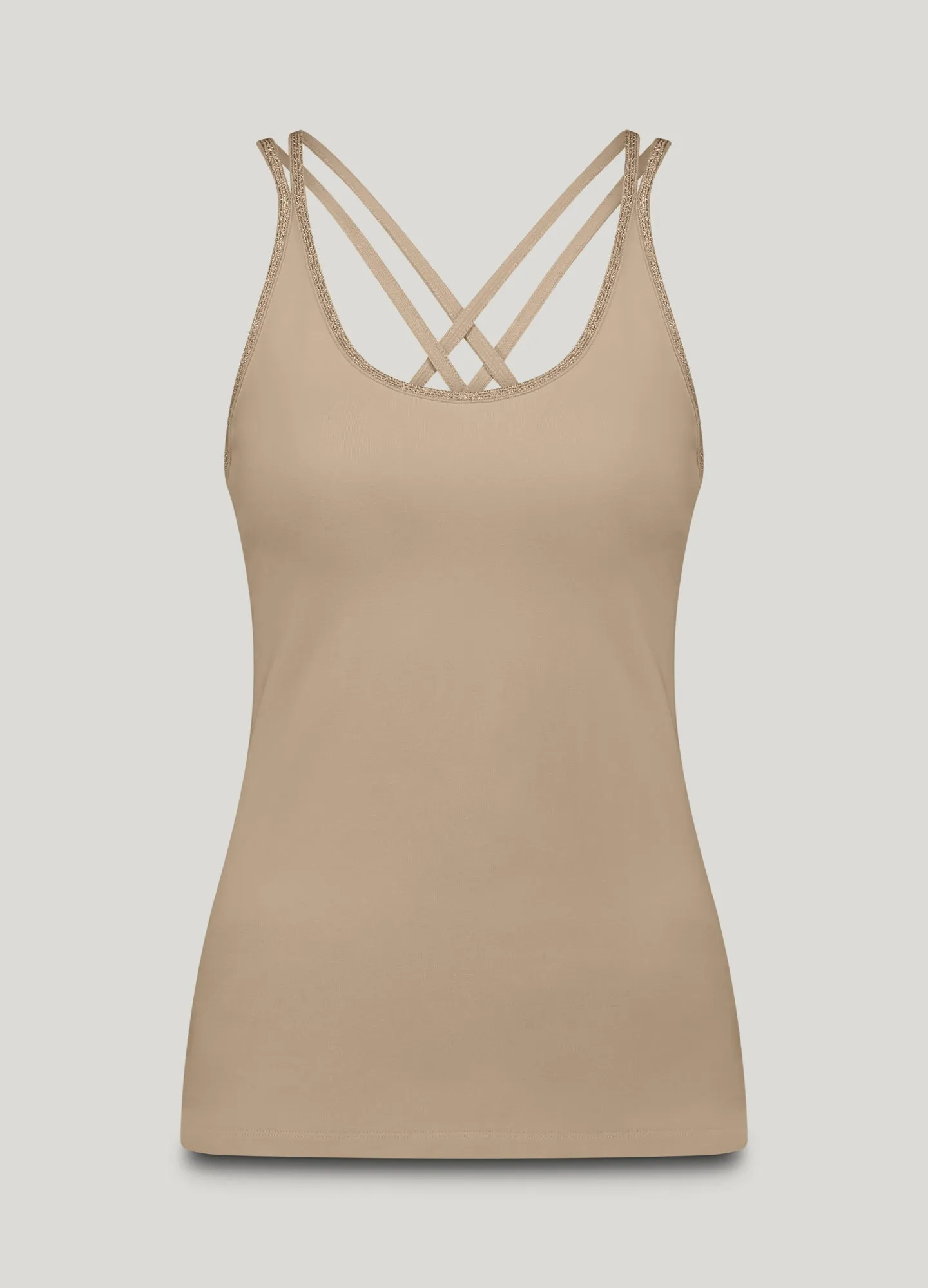 SS25 Summum Fine Strap Singlet