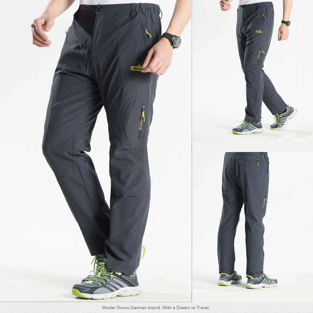 Stretchable Quick Dry Cargo Pants