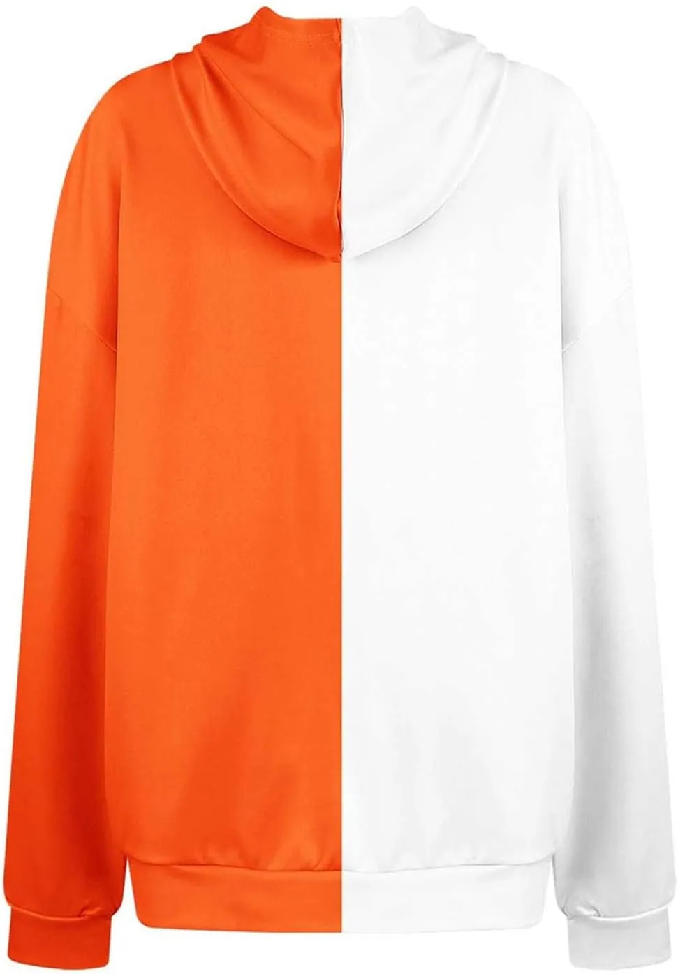 TANGNADE Women's Fall Hoodies Casual Trendy Long Sleeve Sweatshirt Drawstring Hooded Pullover Tops Pocket Workout Blouse