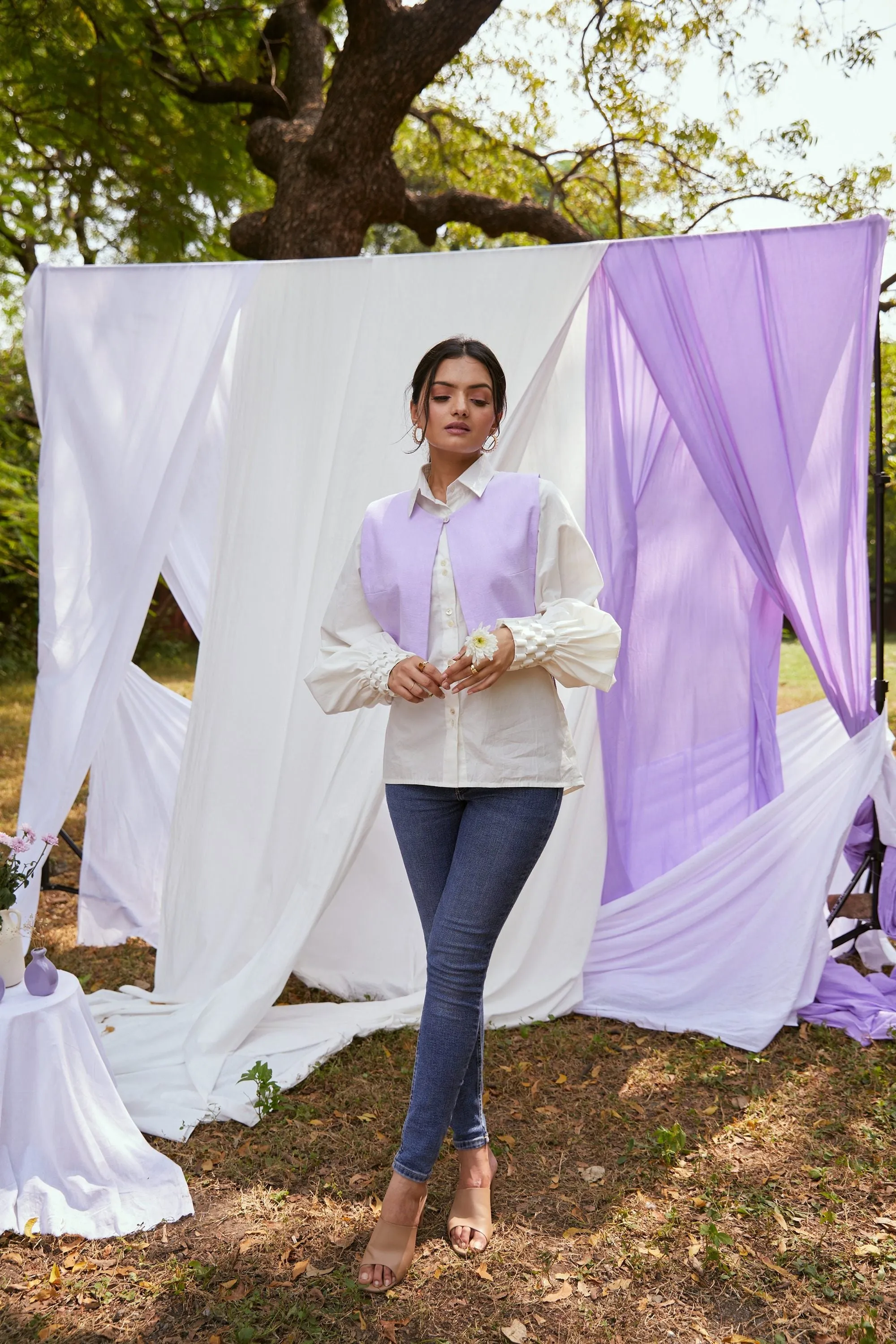 The Conscious Closet Cold Purple Into The Cold Overlay