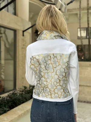 The White Denim Jacket / White Lotus
