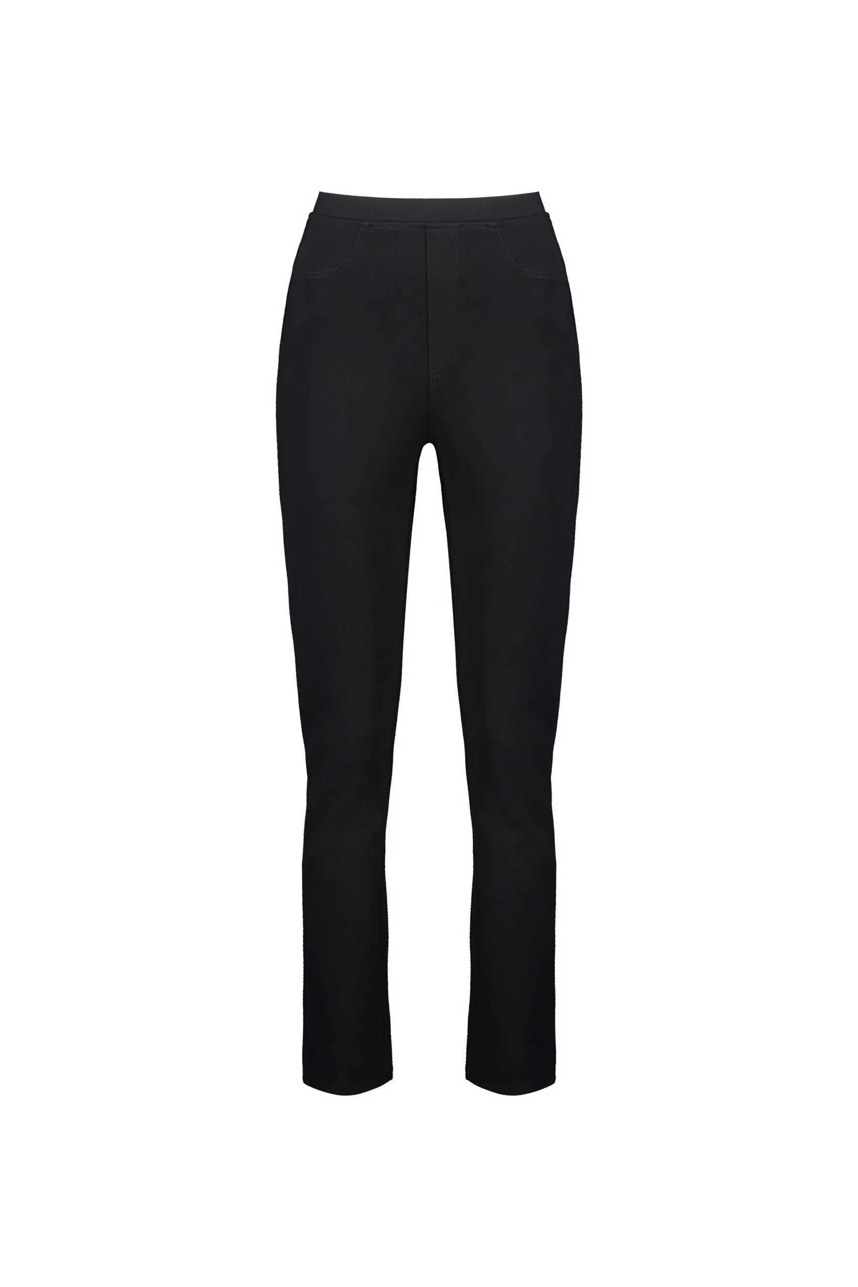 Vassalli Slim Leg Full Lenght Ponti Pull On Black