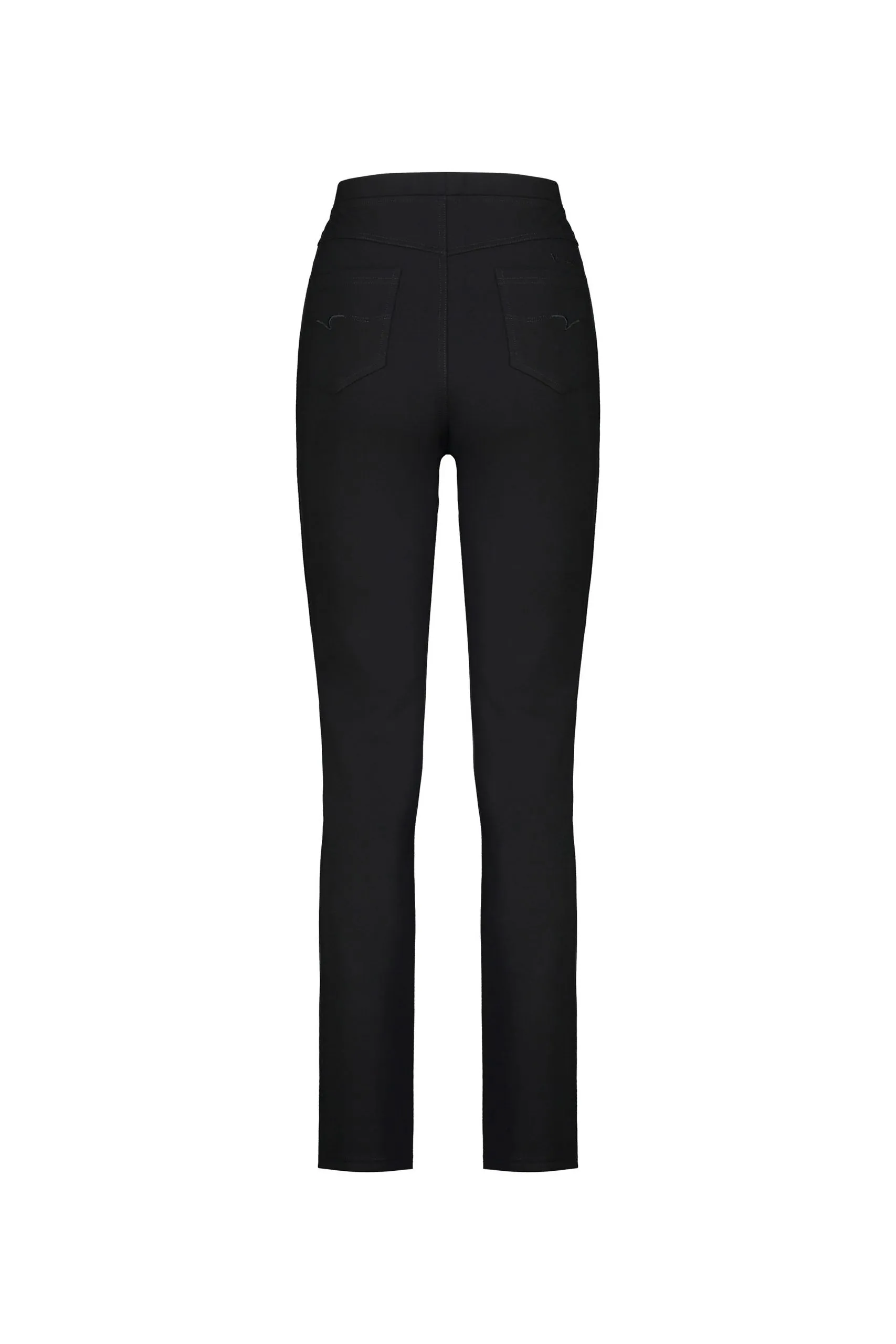 Vassalli Slim Leg Full Lenght Ponti Pull On Black