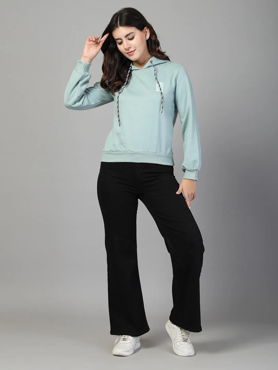 Warm & Stylish Back Print Sweatshirt