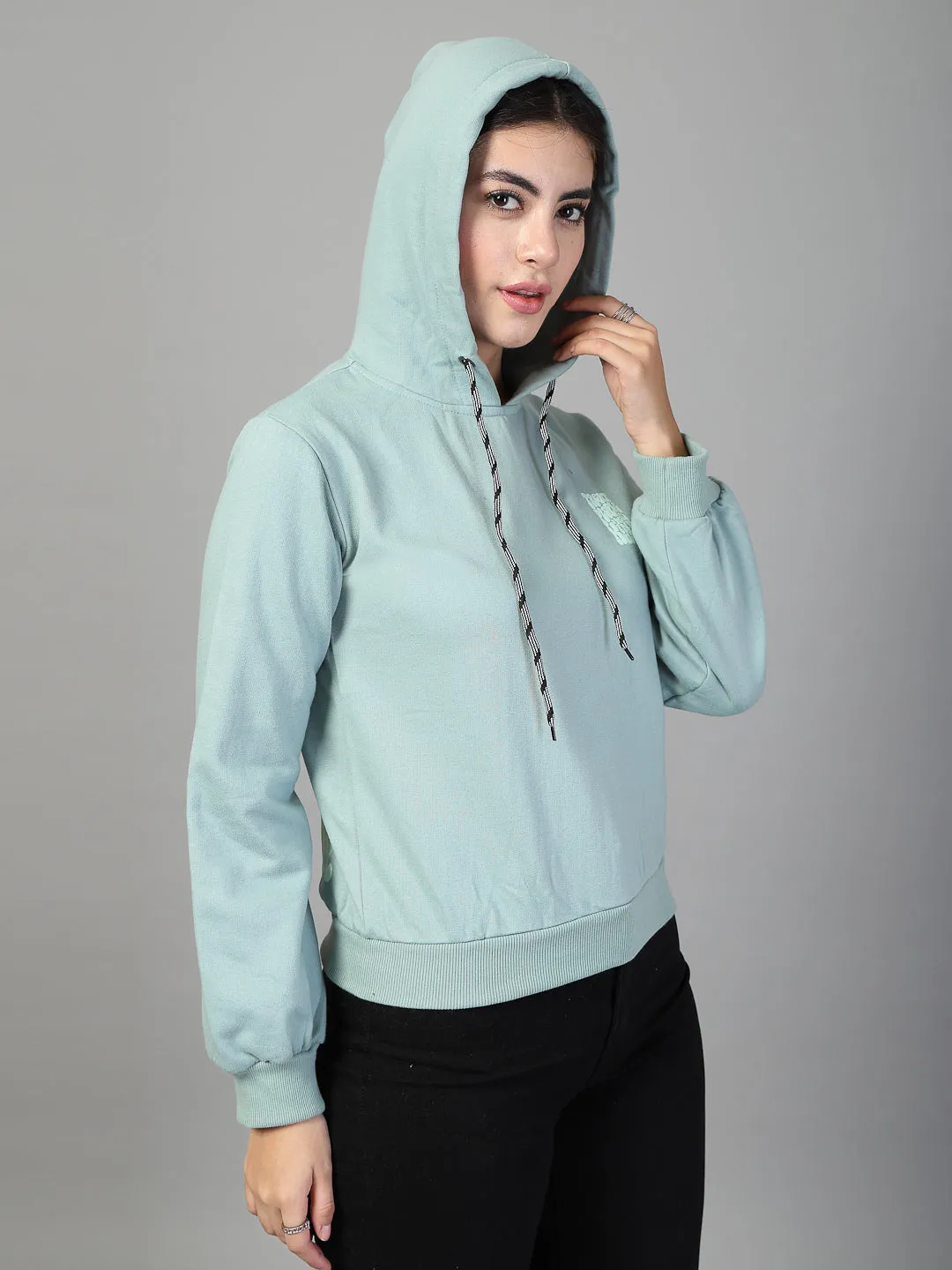 Warm & Stylish Back Print Sweatshirt
