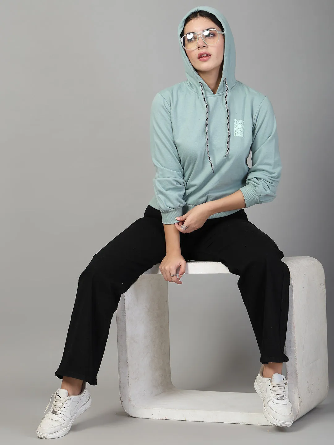 Warm & Stylish Back Print Sweatshirt