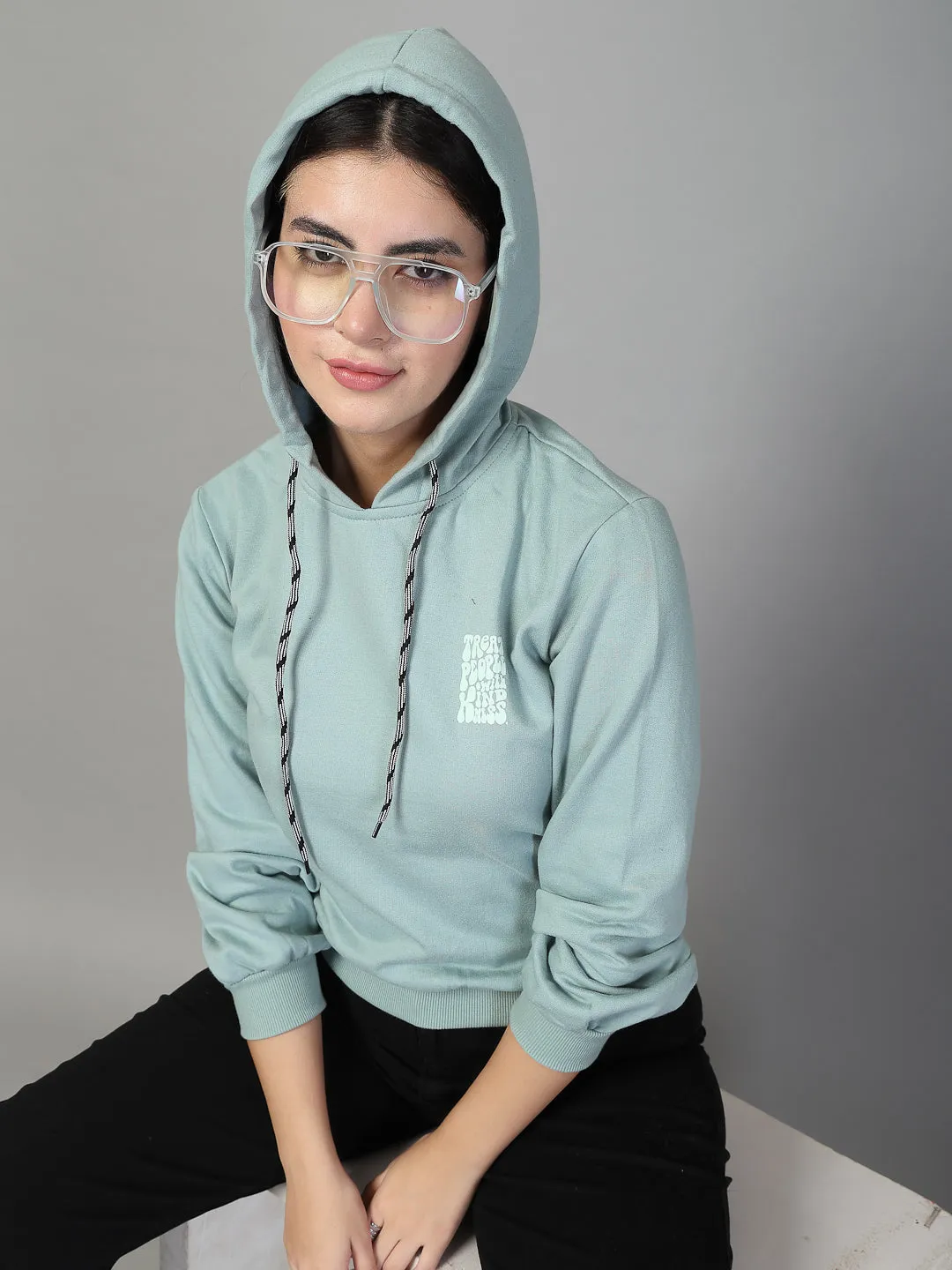 Warm & Stylish Back Print Sweatshirt
