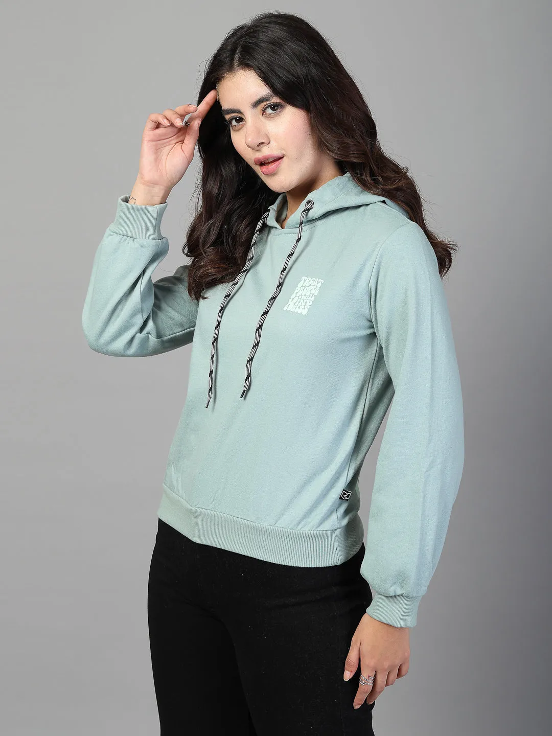 Warm & Stylish Back Print Sweatshirt